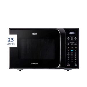 Microondas con grill BGH B223DN20 23 lts.digital Negro