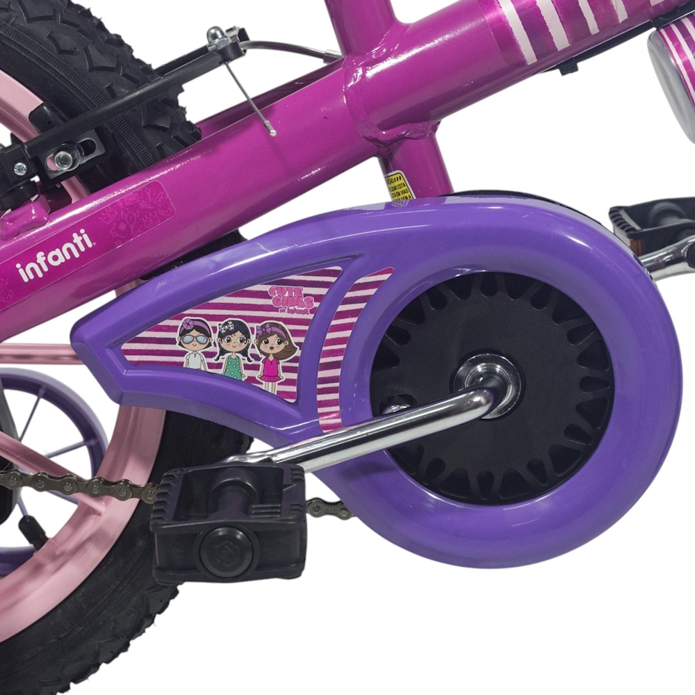 Bicicleta Rodado 16 INFANTI Rosa 3505 - Imagen 5