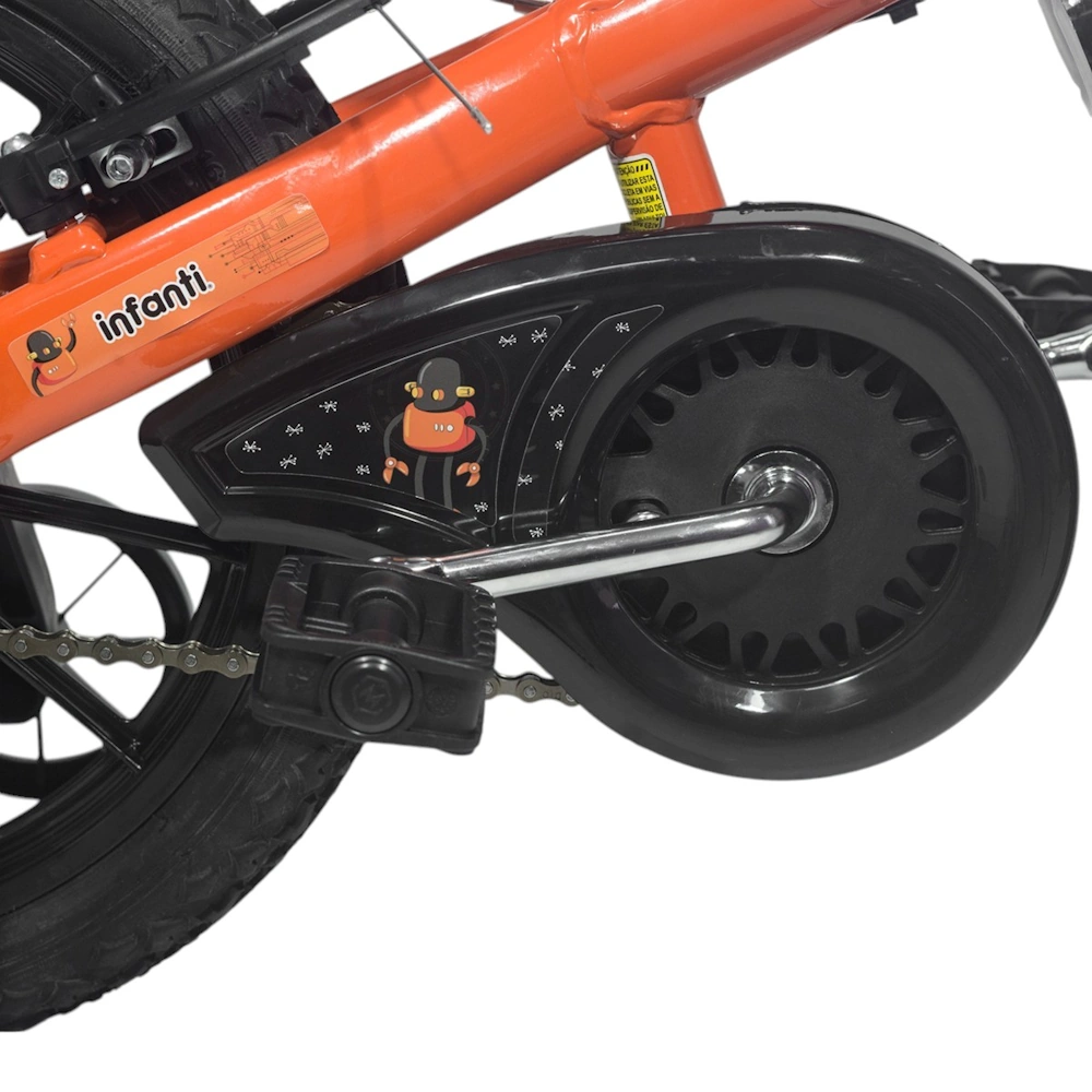 Bicicleta Rodado 16 INFANTI Naranja 3506 - Imagen 4