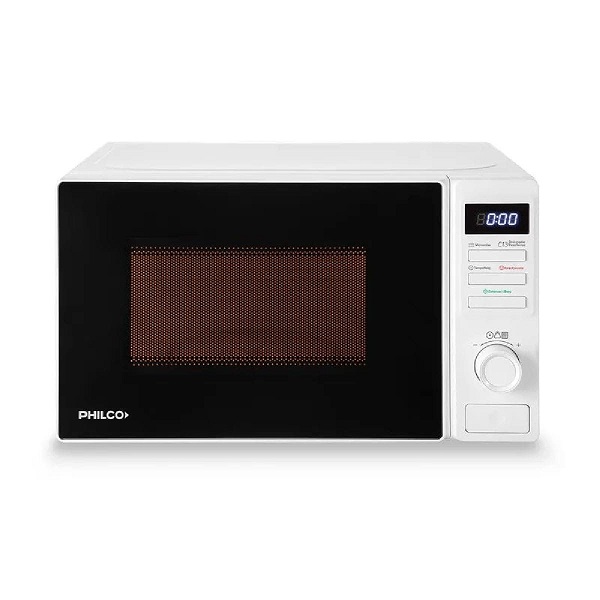 Microondas PHILCO MPHDW20UAP 20lts.control digital Blanco
