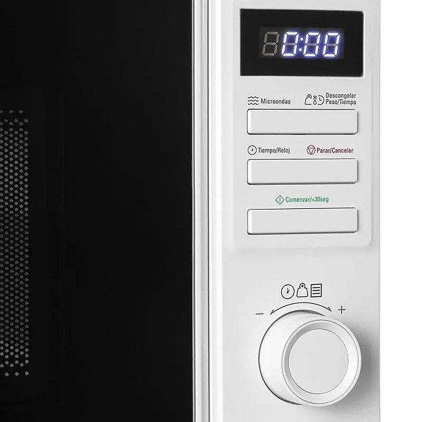 Microondas PHILCO MPHDW20UAP 20lts.control digital Blanco - Imagen 5