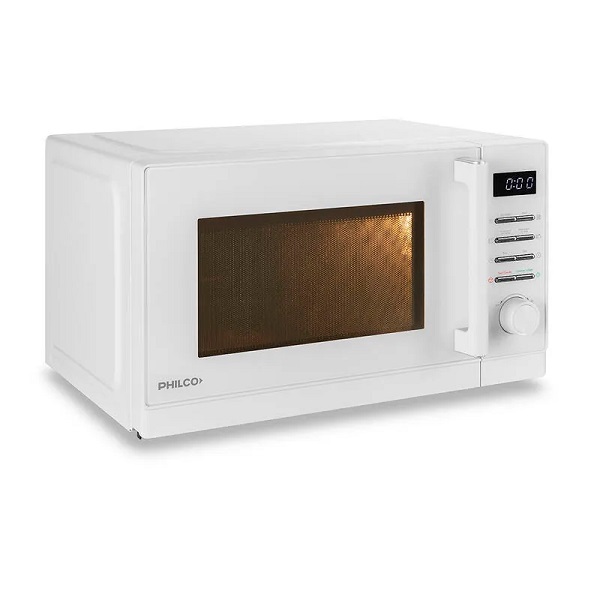 Microondas PHILCO MPHDW23UAP 23 lts.control digital Blanco - Imagen 2