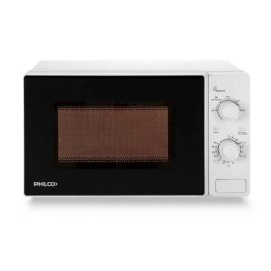 Microondas PHILCO MPHRW20UAP 20lts.control rotativo Blanco