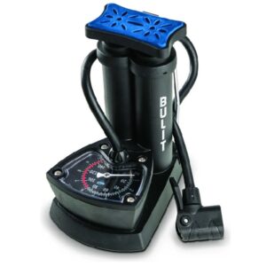 Inflador de pie BULIT mini con manometro S200