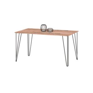 Mesa Industrial 140*82 tapa Atakama c/base caño