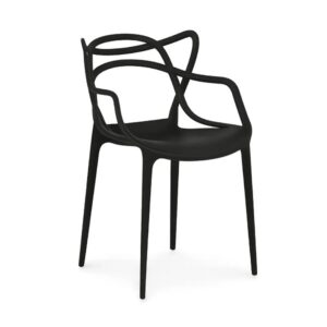 Silla plastica GIGO SC007 Negra