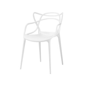 Silla plastica GIGO SC007  Blanca