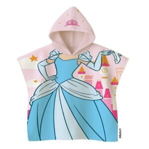 Poncho Microfibra Princesas