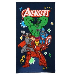 Toallon Microfibra con bolso 70*130 Avengers 6196