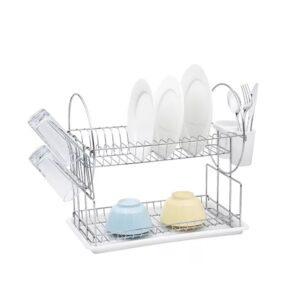 Escurridor para platos 2 niveles UTILE blanco