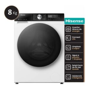 HISENSE WF3S8043 8kg/1400rpm/Inverter/Blanco