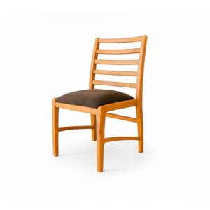 Silla Serena pino c/asiento tapizado