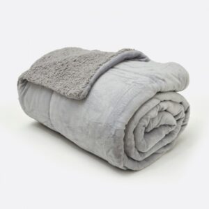 FULLBLANC Edredon Flannel corderito Queen (Ful003)