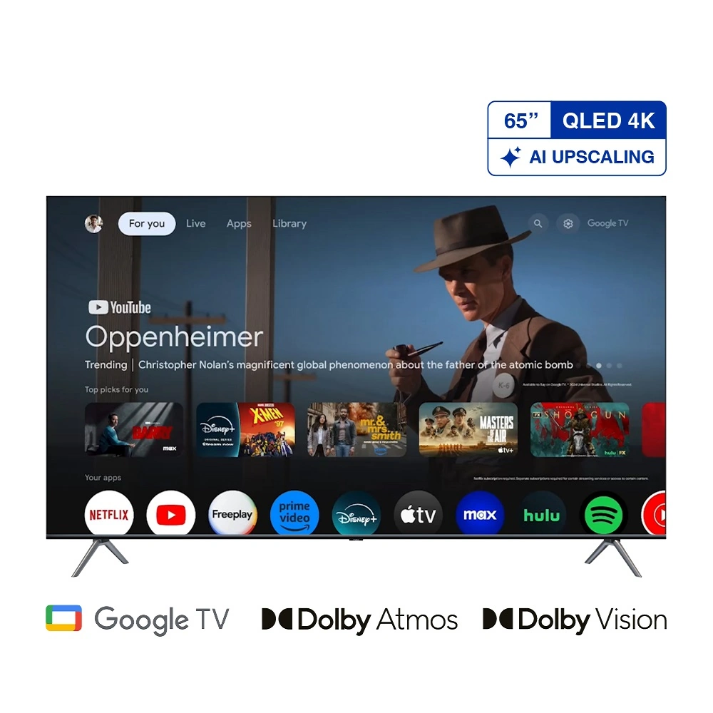 SMART TV 65" UHD HYUNDAI 65UHD8G Google TV - Imagen 3