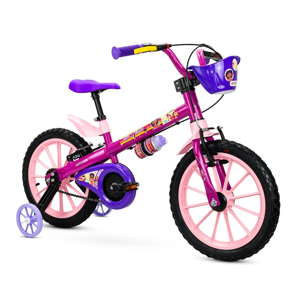 Bicicleta Rodado 16 NATHOR Top Girl 3341 - Imagen 2