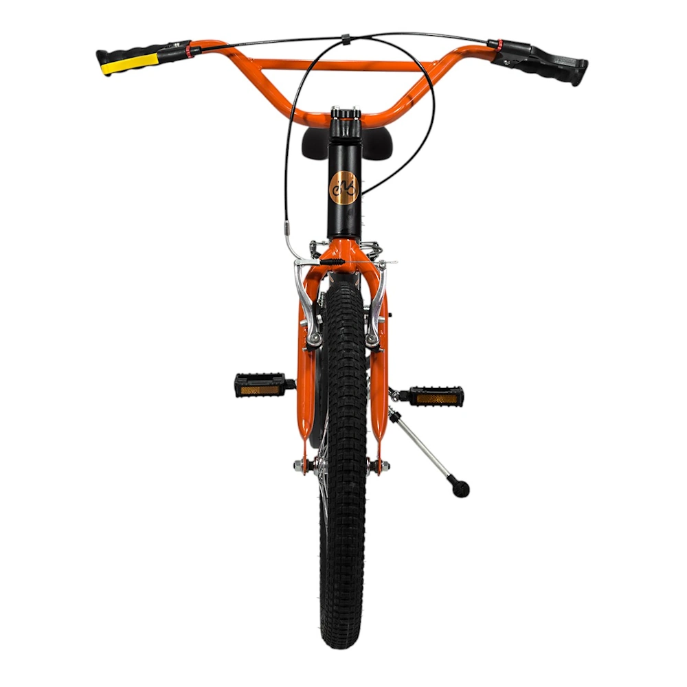 Bicicleta Rodado 20 NATHOR Apollo Negra c/Naranja 3342 - Imagen 4