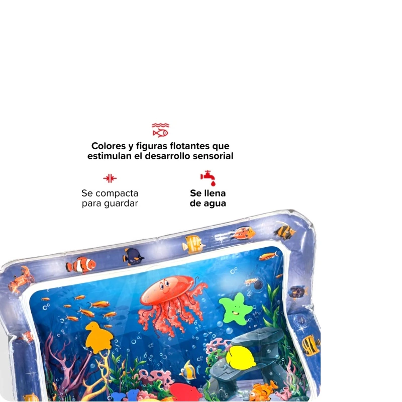Alfombra de agua BEBESIT 121 p/bebes motivos variosgonra - Imagen 3