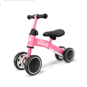 Patavleta BEBESIT 1501B 4 ruedas Rosa
