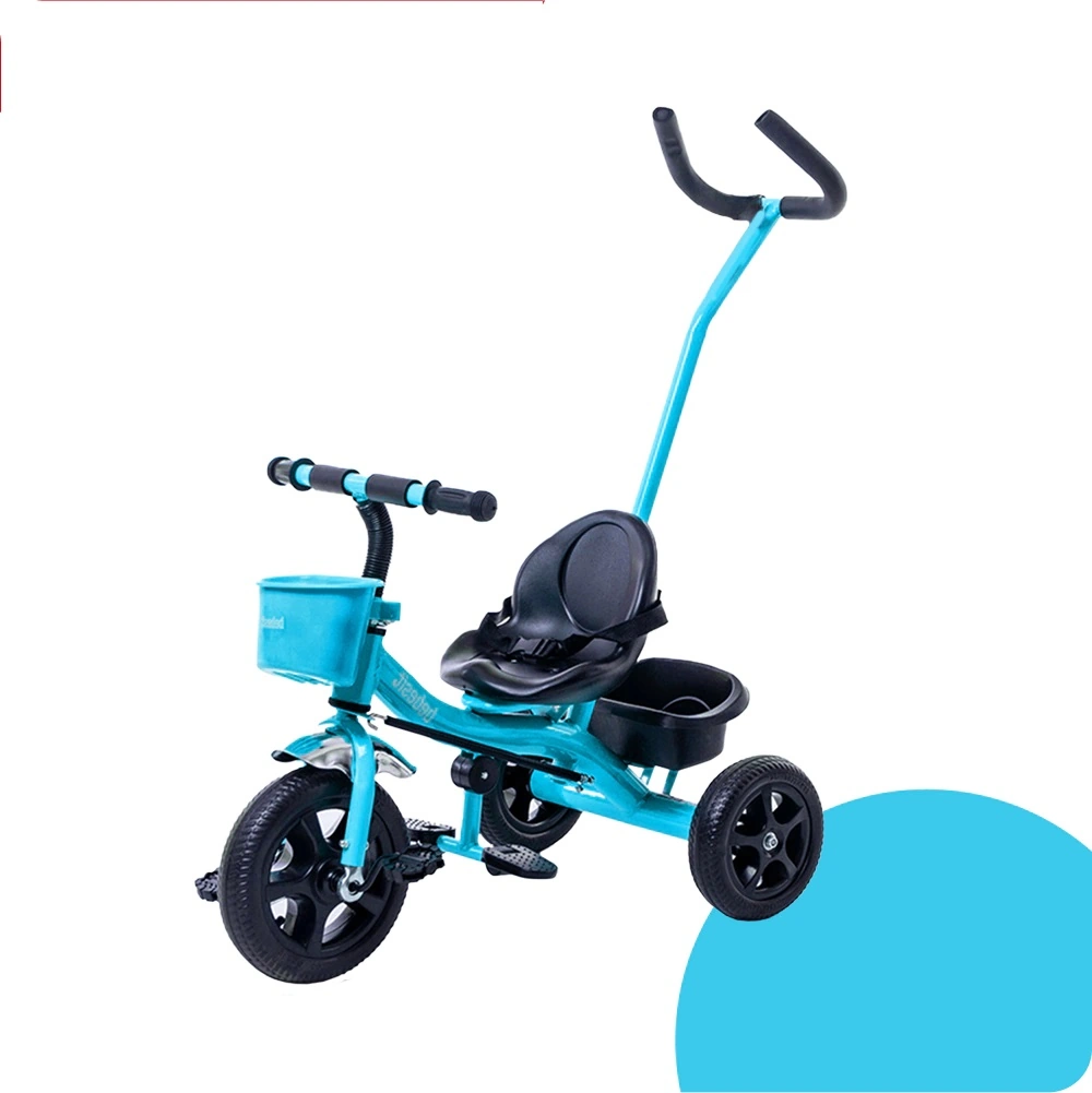 Triciclo BEBESIT SL1701C c/barra de empuje Azul