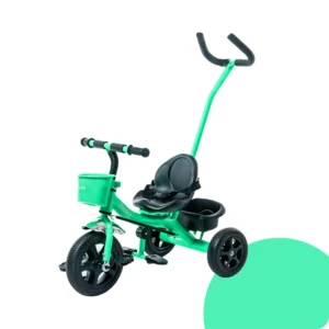 Triciclo BEBESIT SL1701A c/barra de empuje Verde