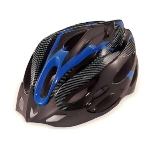 Casco para bicicleta FIERCE MTB ajustable Talle L Azul