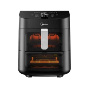 Freidora MIDEA  AF-D211BA 11 lts./2 zonas/Digital/Negra