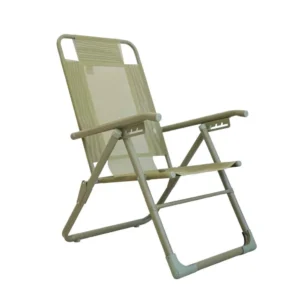 Reposera plegable 80046 8 posic. Coversol Verde